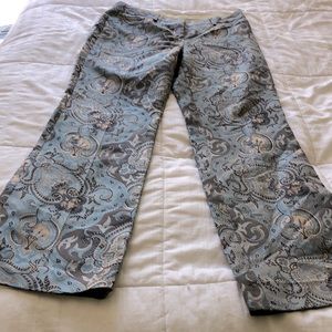 Express Editor Pants Size 2 Metallic Blue